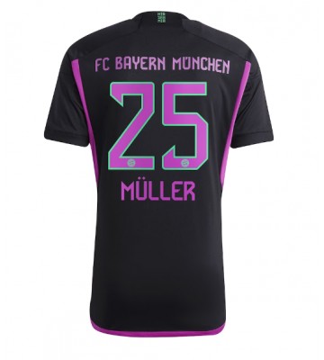 Bayern Munich Thomas Muller #25 Segunda Equipación 2023-24 Manga Corta